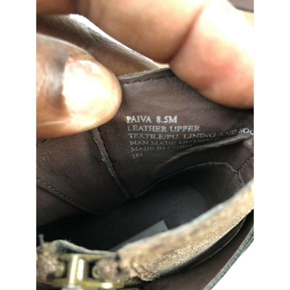 steve madden paiva brown leather western wear boot - Picture 9 of 9